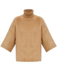 Fabiana Filippi - Roll-Neck Half-Length Sleeve Jumper - Lyst