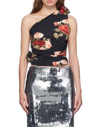 Magda Butrym - Floral Floral Pattern Vest - Lyst