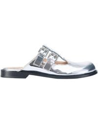 Loewe - Campo Mary Jane Mules - Lyst