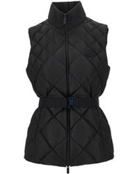 Moncler - 'Bignonia' Padded Vest - Lyst