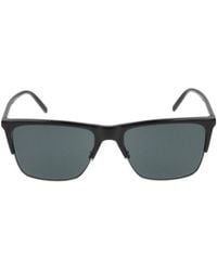 Saint Laurent - Eyewear Rectangle-Frame Sunglasses - Lyst