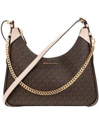 Michael Kors - Monogram-Pattern Satchel Bag - Lyst