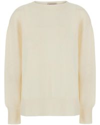 Semicouture - Candy Ribbed-Trim Sweater - Lyst