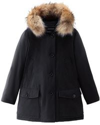 Woolrich - Arctic Hooded Buttoned Jacket - Lyst