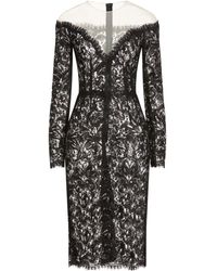 Dolce & Gabbana - Midi Dresses - Lyst