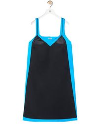 Loewe - Two-Tone Strappy Dress - Lyst