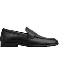 Tod's - Logo Loafers - Lyst