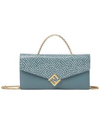 Fendi - Ff Diamonds Chain Wallet - Lyst