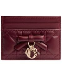 Dior - Or Lady Freesia Card Holder - Lyst