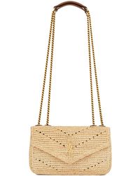 Saint Laurent - Lou Mini Shoulder Bag - Lyst