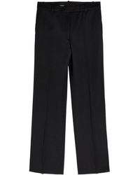 Acne Studios - Wool Gabardine Trousers - Lyst
