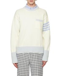 Thom Browne - Hector Round Neck Sweater - Lyst