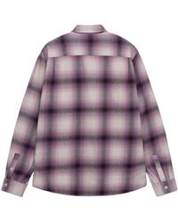 Stussy Frank Plaid Zip Shirt in Natural for Men | Lyst Stussy Frank Plaid Zip Shirt in Natural for Men | Lyst