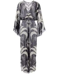 Johanna Ortiz - Printed Sheer Beach Cover-Up - Lyst
