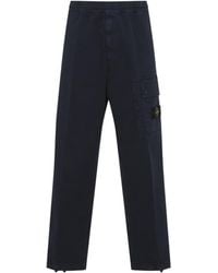 Stone Island - Old Effect Jogger Trousers - Lyst