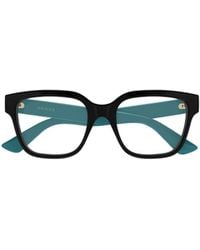Gucci - Square-Frame Glasses - Lyst