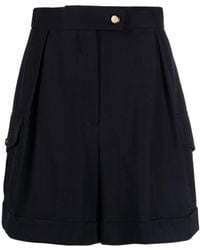 McQueen - Turn-Up Cargo Shorts - Lyst