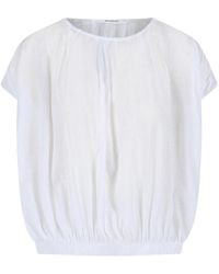 GIMAGUAS - Cropped Gathered Top - Lyst