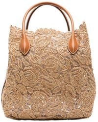 Ermanno Scervino - Guipure-Lace Tote Bag - Lyst