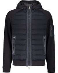Moorer - Full-Length Zip-Up Hooded Quilted Jacket - Lyst