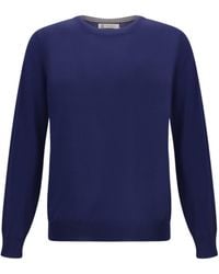 Brunello Cucinelli - Crew-Neck Sweater - Lyst