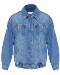 IRO - Long-Sleeved Denim Jacket - Lyst