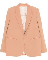forte_forte - Single-Breasted Peak-Lapel Blazer - Lyst