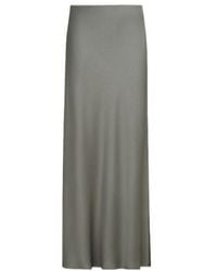 Brunello Cucinelli - Slit Detailed Maxi Skirt - Lyst