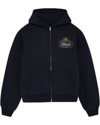 Rhude - Safari Crest Zip-Up Hoodie - Lyst
