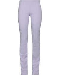 Sportmax - Solid-Color Stretch Trousers - Lyst