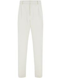 Ferragamo - Ferragamo Tailored Straight-Leg Pants - Lyst
