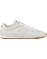 Miu Miu - Suede Sneakers - Lyst