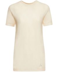 ROA - Crew Neck T-Shirt - Lyst