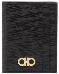 Ferragamo - Ferragamo Gancini Credit Card Holder - Lyst