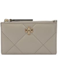 Tory Burch - Kira Logo Plaque Zipped Wallet - Lyst