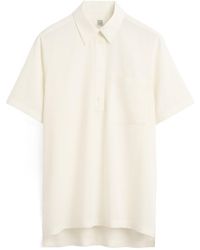 TOTEME - Chest-Pocket Polo Shirt - Lyst