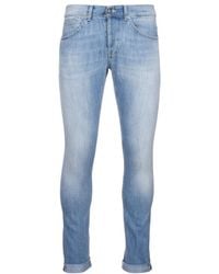 Dondup - Faded Effect Slim-Leg Jeans - Lyst