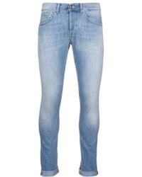 Dondup - Faded Effect Slim-Leg Jeans - Lyst