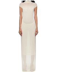 Jean Paul Gaultier - Logo Midi Dress - Lyst