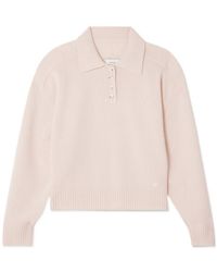 Loulou de Saison - Homere Embroidered Cashmere Sweater - Lyst