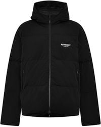 Represent - Hooded Quilted Down Jacket - Lyst