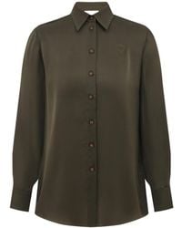 Zimmermann - Hypnotic Satin Shirt - Lyst