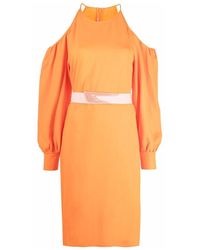 Stella McCartney - Off-Shoulder Midi Dress - Lyst