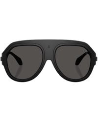 Moncler - Eyewear Aviator Frame Sunglasses - Lyst