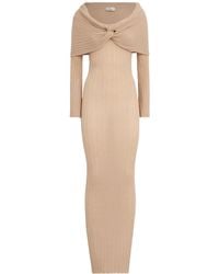 GIUSEPPE DI MORABITO - Cotton Blend Long Dress - Lyst