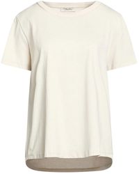 Max Mara - Solid Color Crew Neck T-Shirt - Lyst
