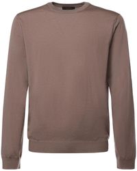 Zanone - Crew Neck Knitwear - Lyst