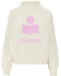 Isabel Marant - Isabel Marant Étoile Mobyli Logo Sweatshirt - Lyst