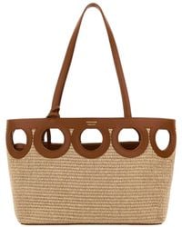 Ferragamo - Ferragamo Logo Printed Tote Bag - Lyst