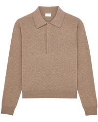 Saint Laurent - Button-Fastening Polo Shirt - Lyst